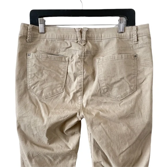 ❤️ SOLD ❤️ CURVE APPEAL MINIMALIST JEGGING IN TAN BEIGE 12 - Picture 4 of 9